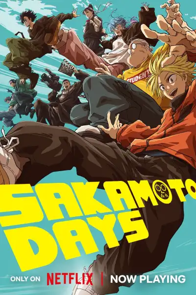 Sakamoto Days S1-S2 poster