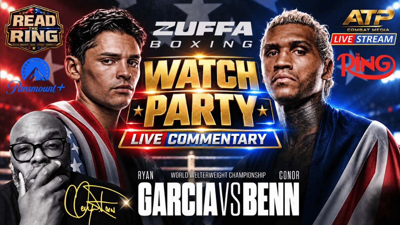 FACE OF BOXING ON THE LINE ??‼️ Garcia vs Benn LIVE Watch Party 🇲🇽🥊