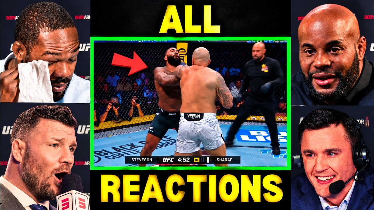 UFC Fighters REACT to Gable Steveson’s SHOCKING KO Loss! 😱