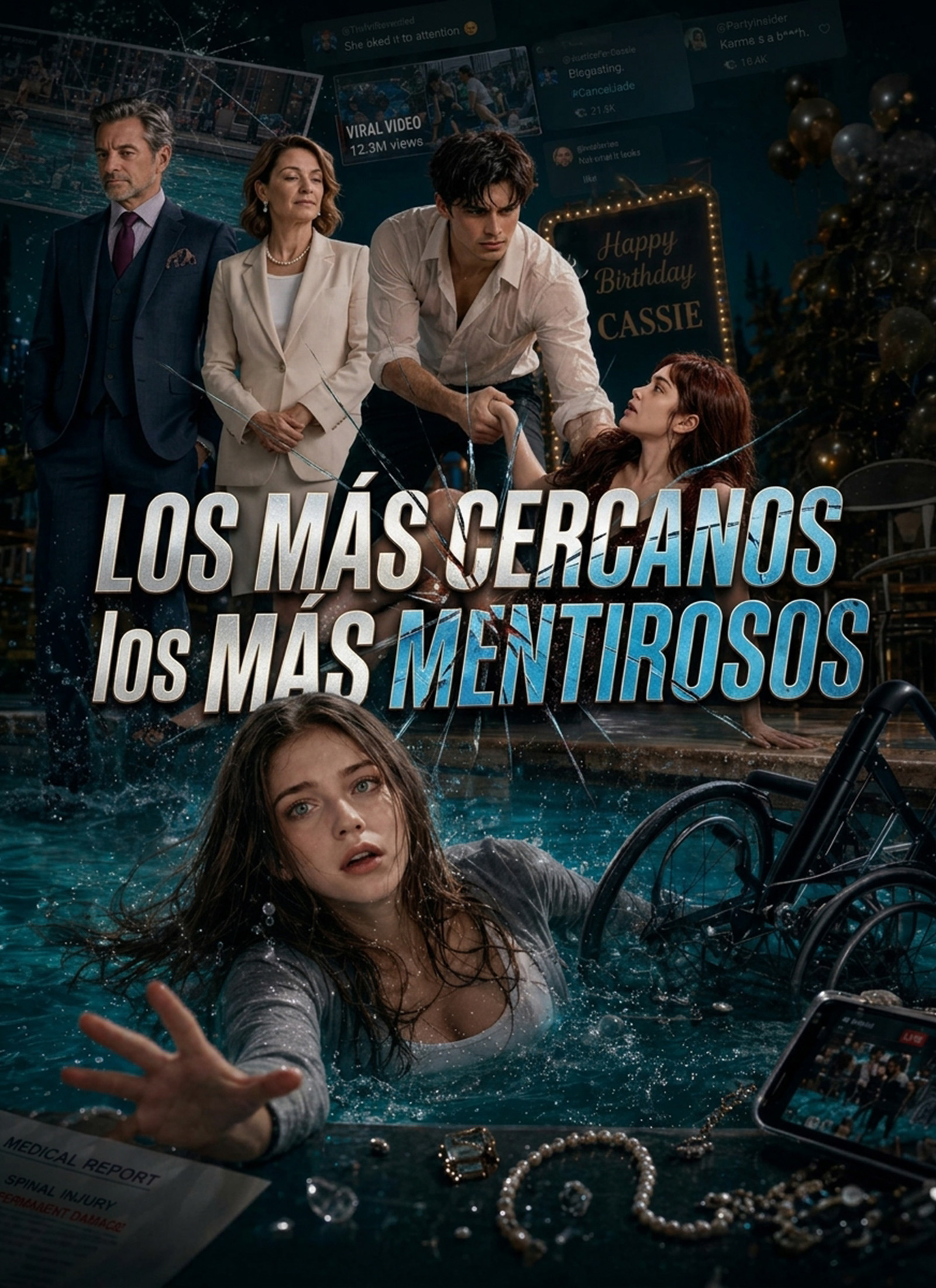 Los más cercanos, los más mentirosos poster