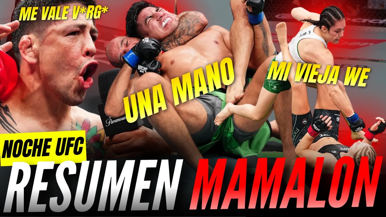 NOCHE UFC 🔥 RESUMEN MAMALON 🔥 // SILVA VS DELGADO