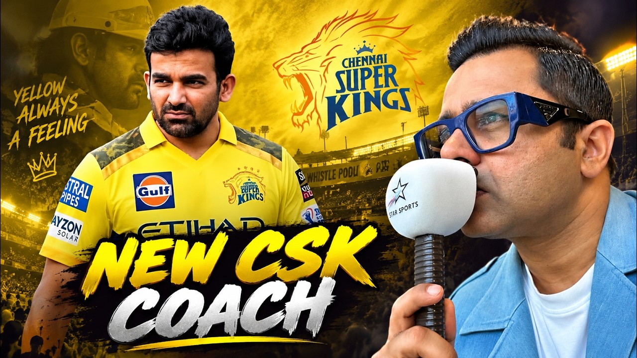 CSK’s Surprising Move: Zaheer Khan Named Head Coach For IPL 2027!