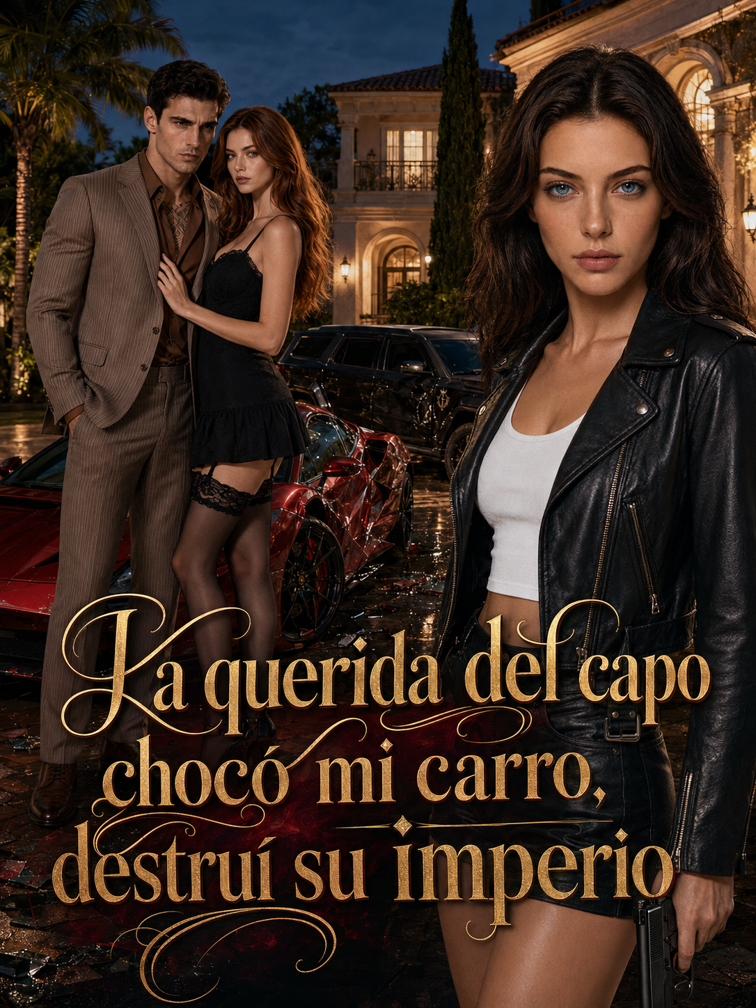 La querida del capo chocó mi carro, destruí su imperio poster