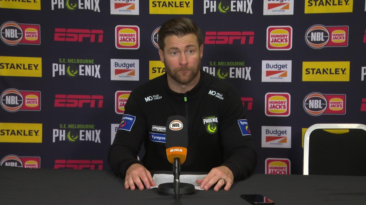 Josh King press conference vs Tasmania JackJumpers - Round 1, NBL27