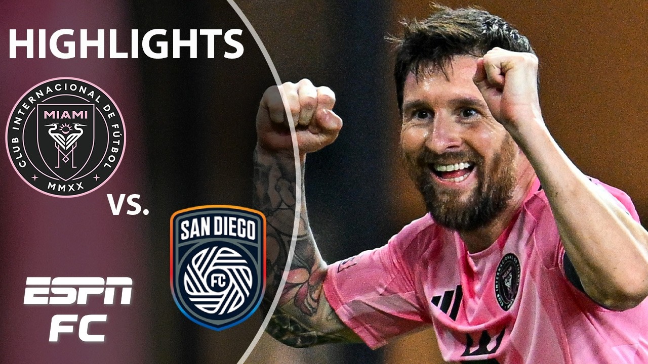 Inter Miami vs. San Diego FC | MLS Highlights | ESPN FC