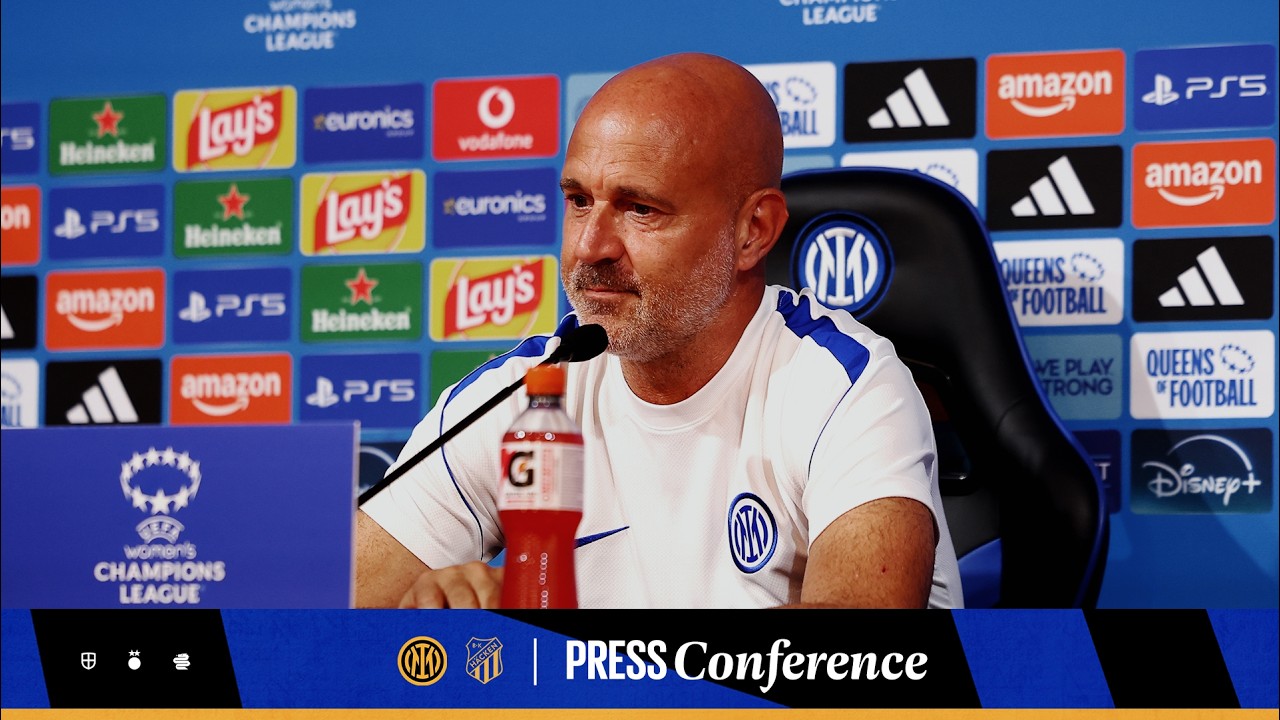 SASSARINI: "SCENDEREMO IN CAMPO SENZA PAURA DI SBAGLIARE" | CONFERENZA STAMPA INTER-HACKEN 🎙️