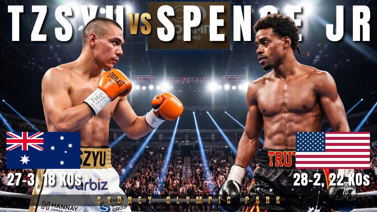Tim TSZYU (AUSTRALIA) vs Errol SPENCE JR (USA) Fight | SPENCE'S FINAL FIGHT!