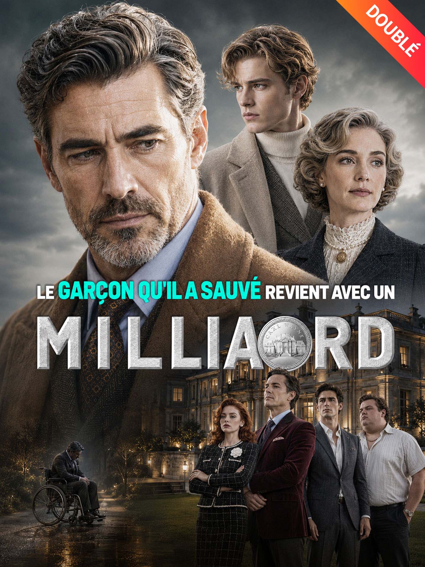 [Doublé] Le garçon qu'il a sauvé revient avec un milliard poster