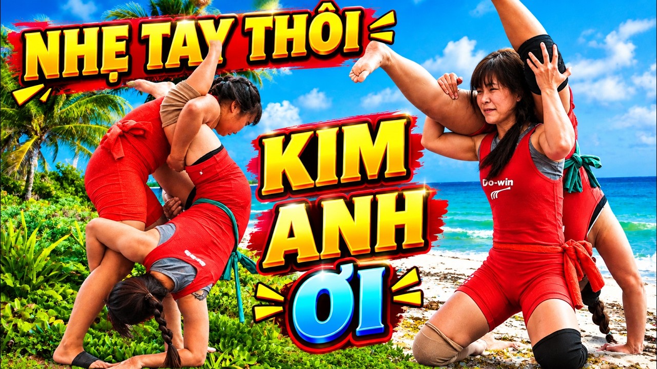 KIM ANH GIẢI NHẤT SỚI CHI ĐÔNG năm 2026.Đấu Vật Traditional Vietnamese women's Wrestling.