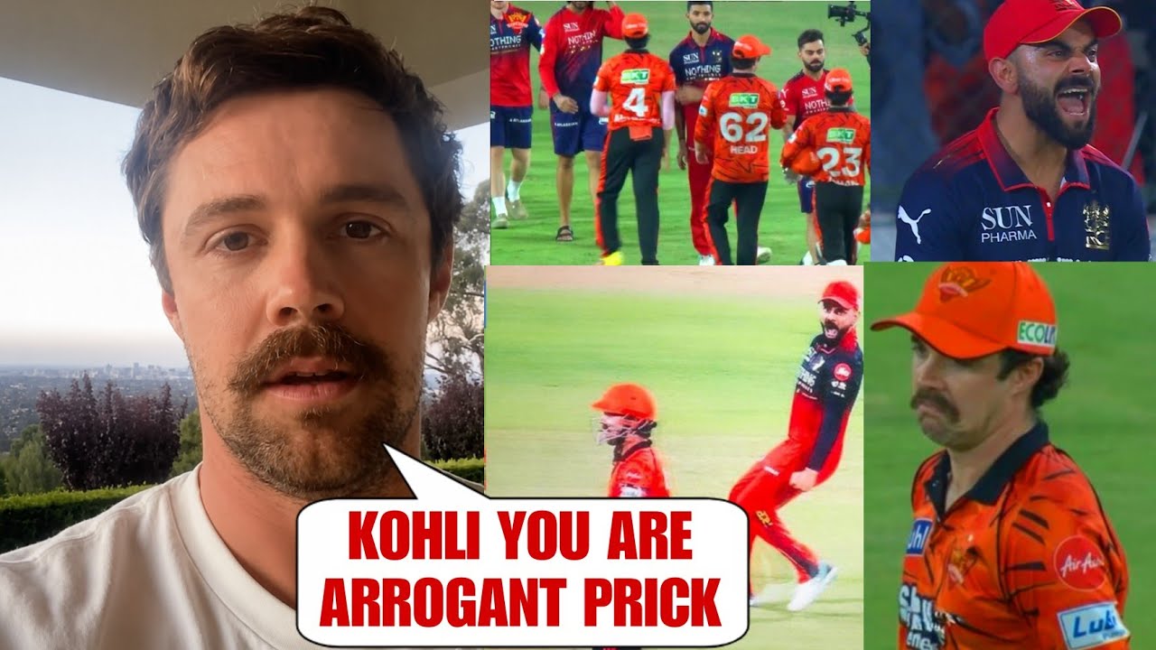 Travis Head Angry Reply to Virat Kohli After Their No Handshake & Fight During RCB vs SRH Match