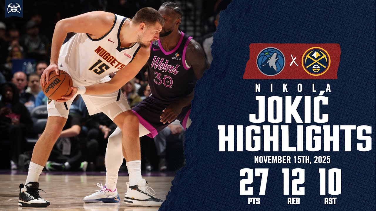 Nikola Jokić Triple-Double | Highlights vs. MIN