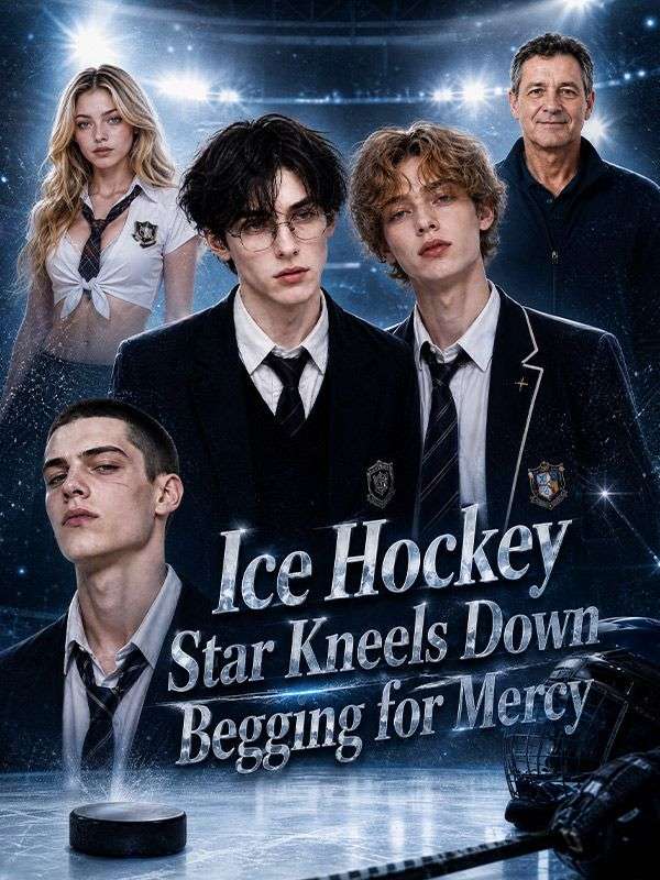 Ice Hockey Star Kneels Down Begging for Mercy poster