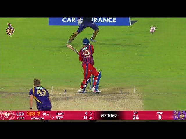 Watch : Mukul Chaudhary Batting Today vs KKR | Mukul Chaudhary 54(27) Today in LSG vs KKR background