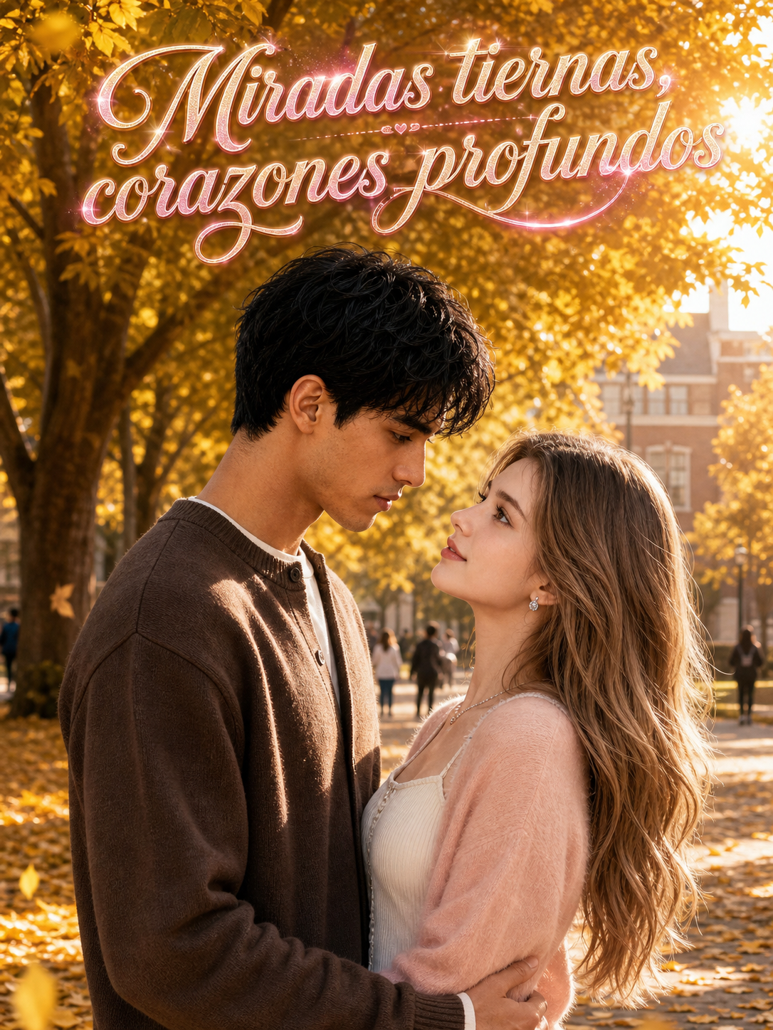 Miradas tiernas, corazones profundos poster