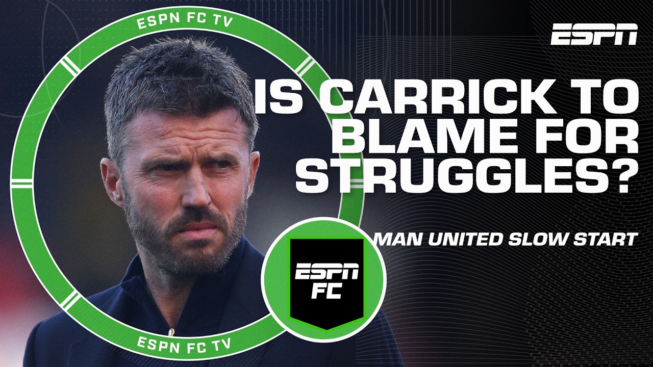 Who is most to blame for Manchester United's early season regression? 🤔 | ESPN FC background