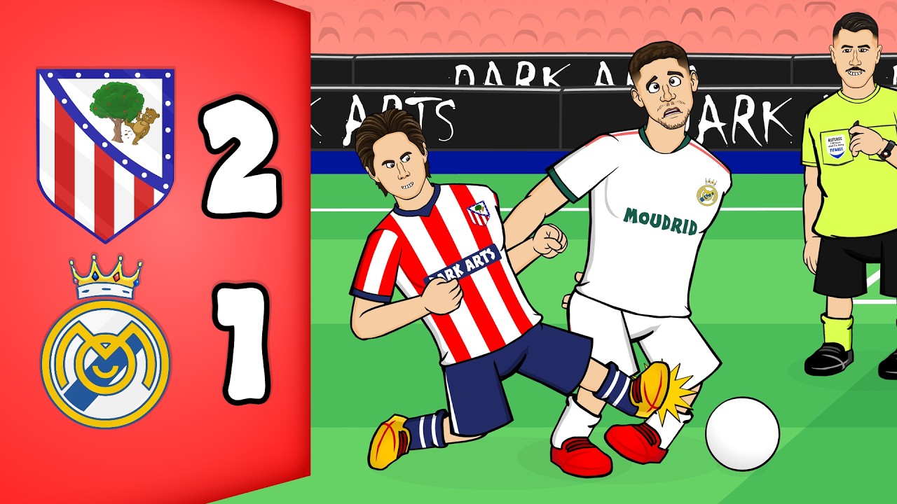 2 RED CARDS?!🤔 Atletico 2-1 Madrid highlights - Mourinho brings a print-out to the press conference