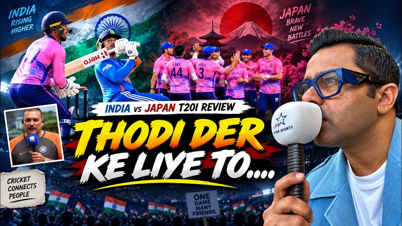 INDIA vs JAPAN - Japan fought well vs India in only T20 #INDvsJAP
