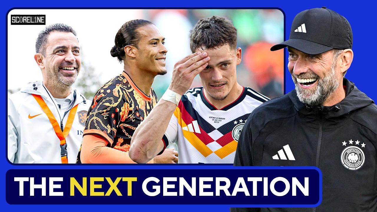 Klopp vs. Xavi! A NEW ERA Begins for Germany & Netherlands | Match Preview! ЁЯФе background
