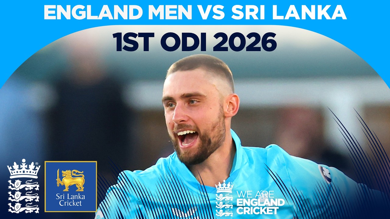 Will Jacks Runs & 5 Wicket Haul | Highlights - England v Sri Lanka | 1st Metro Bank ODI 2026