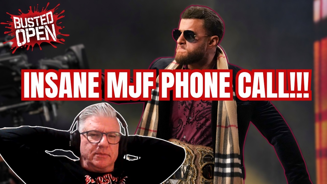 Surprise Conversation with AEW World Champion MJF | Busted Open AEW
