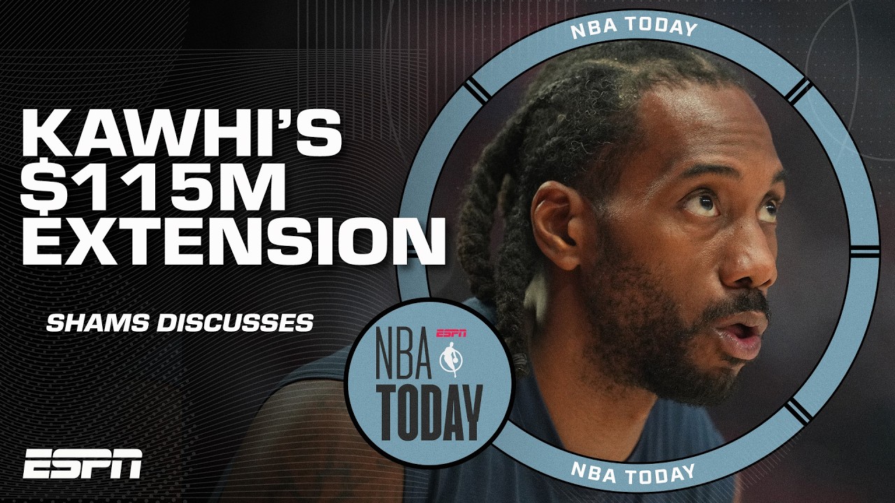 Kawhi Leonard signs extension with Raptors ๐ Shams breaks down the deal | NBA Today