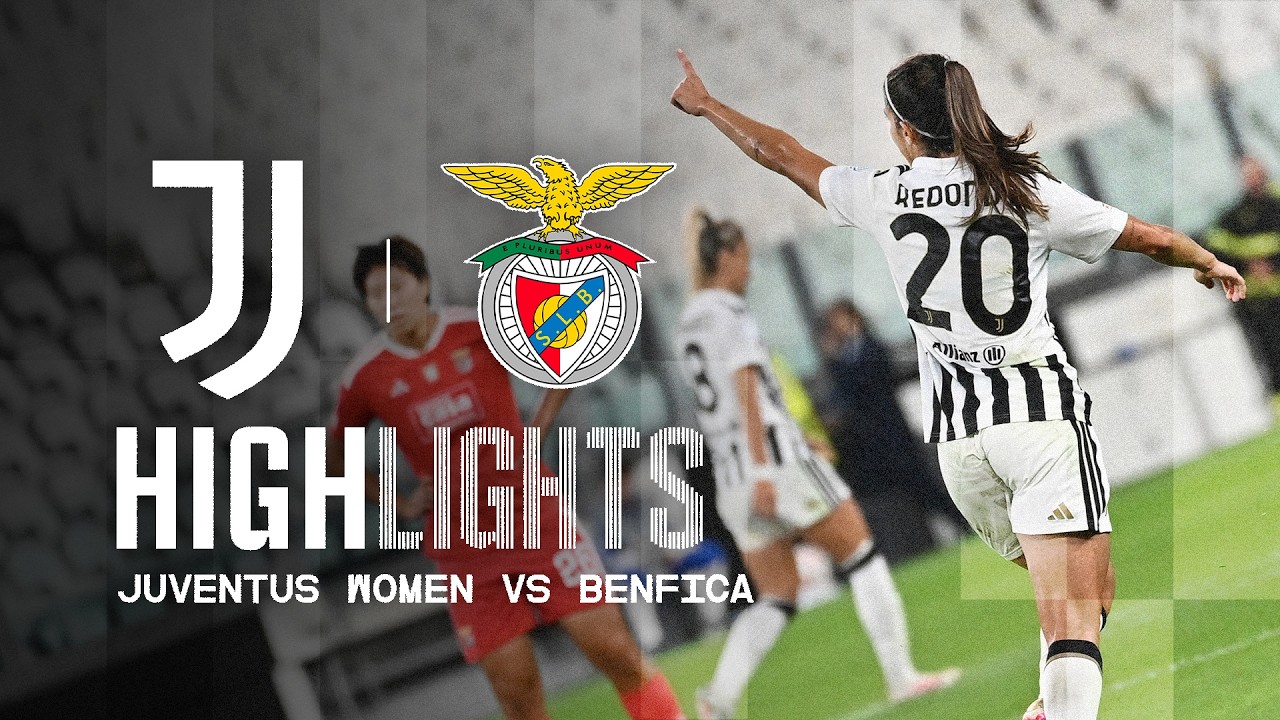 REDONDO'S SPARK IS NOT ENOUGH | Juventus Women 1-2 Benfica | HIGHLIGHTS Women's Champions League