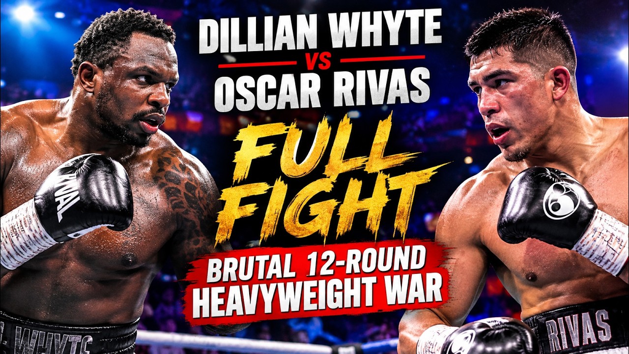 Dillian Whyte vs Oscar Rivas FULL FIGHT | Brutal 12-Round Heavyweight War