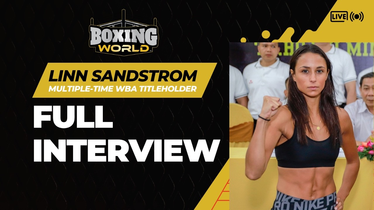 Linn Sandstrom - multiple time WBA champion | Full Interview | Boxing World