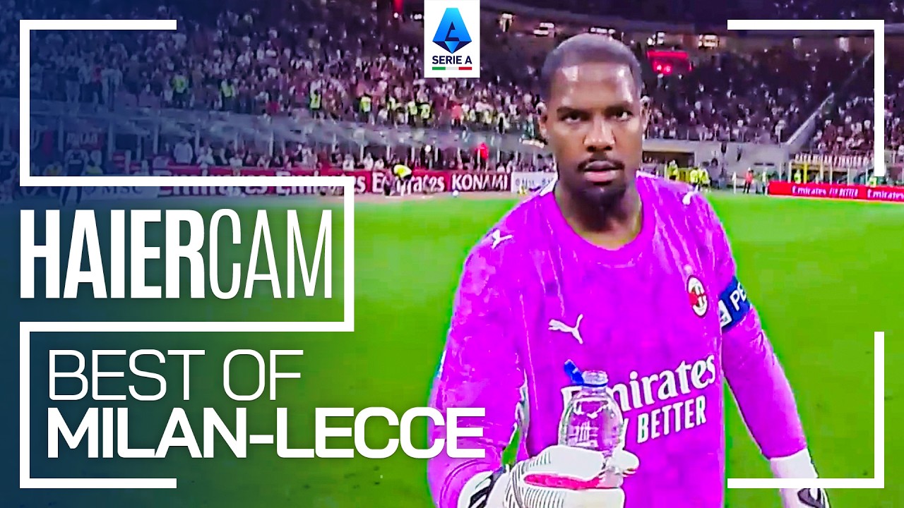 "APOLOGISE TO HIM" 🗣️ | The Best REFCAM Clips From Milan-Lecce | Serie A 2026/27