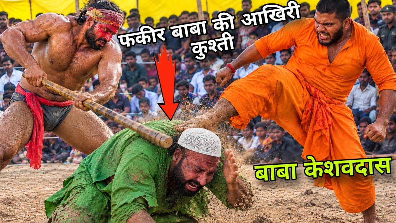 हिंदू मुस्लिम एकता कुश्ती | फकीर बाबा Vs बाबा केशवदास | फकीर बाबा की आखिरी कुश्ती | New Kushti