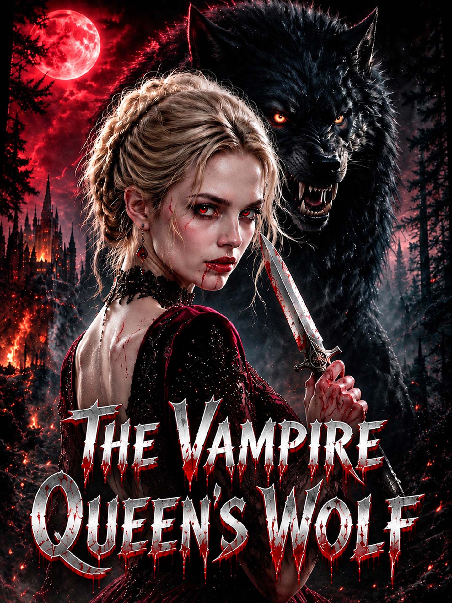 The Vampire Queen's Wolf poster