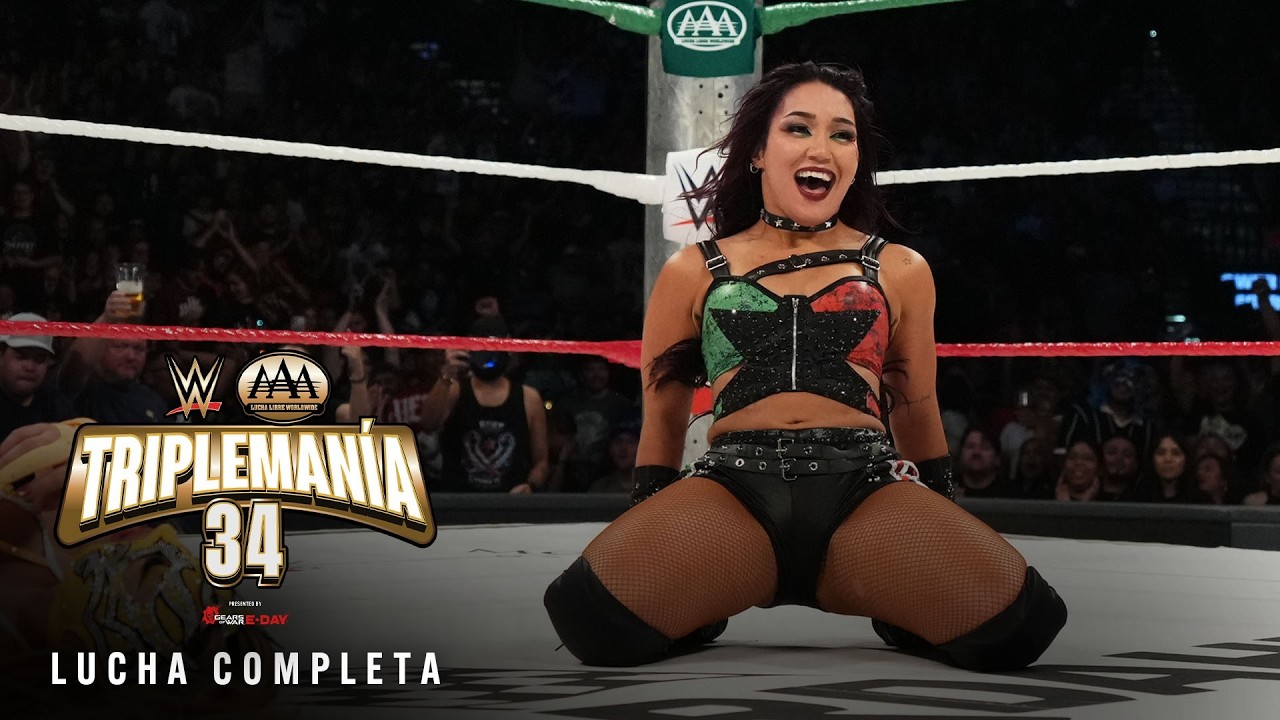 LUCHA COMPLETA: Roxanne Perez vs. La Hiedra vs. Faby Apache vs. Nattie | Triplemanía 34