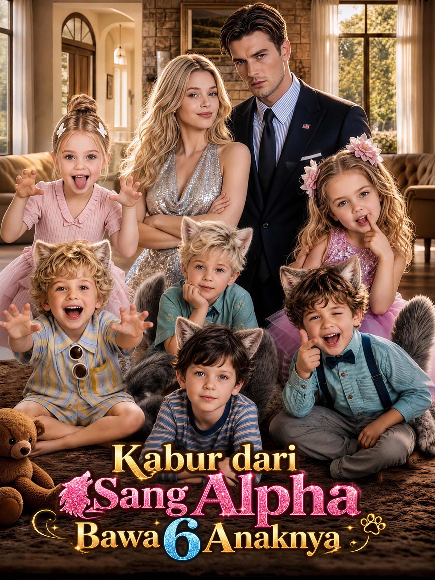 Kabur dari Sang Alpha, Bawa 6 Anaknya poster
