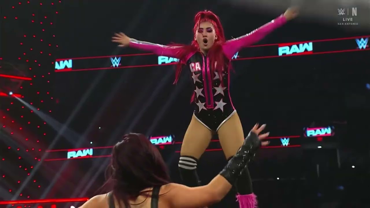 (2/2) Iyo Sky vs Roxanne Perez vs La Catalina: Raw September 21 2026