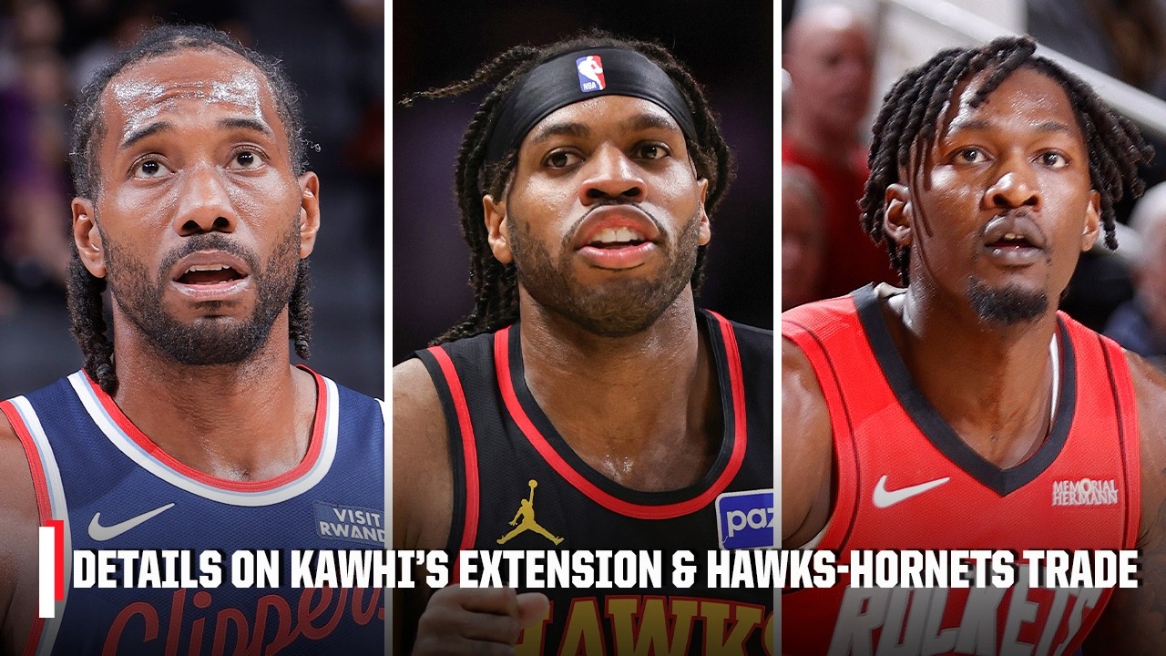 Bobby Marks breaks down Kawhi's extension with the Raptors + Hawks-Hornets trade 👀 | NBA on ESPN