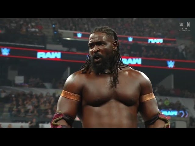 Oba Femi save's Je'von Evans from Vision _WWE Raw 21 September 2026