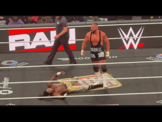 Bron Breakker vs Je’Von Evans Full Match - WWE Raw 9/21/2026