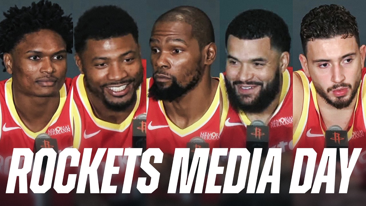 The Houston Rockets 2026-27 Media Day Press Conference