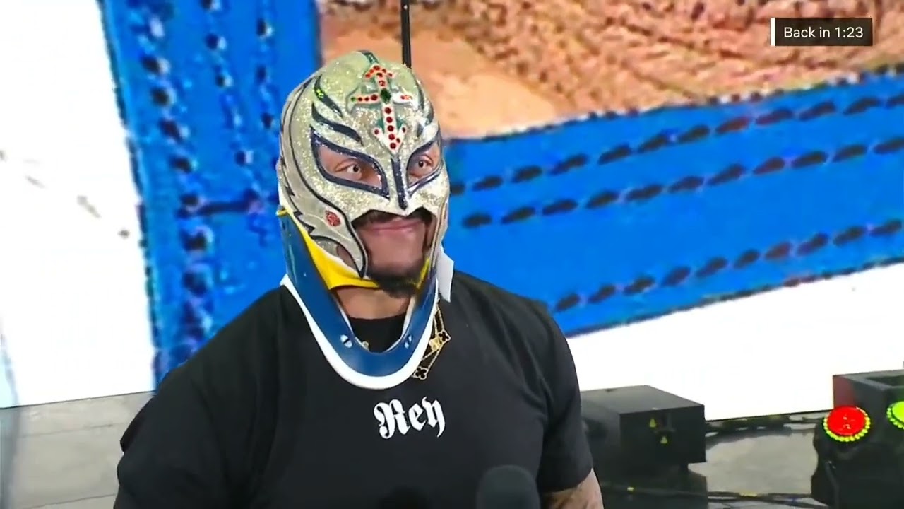 WWE RAW REY MYSTERIO ENTRANCE 09/21/26