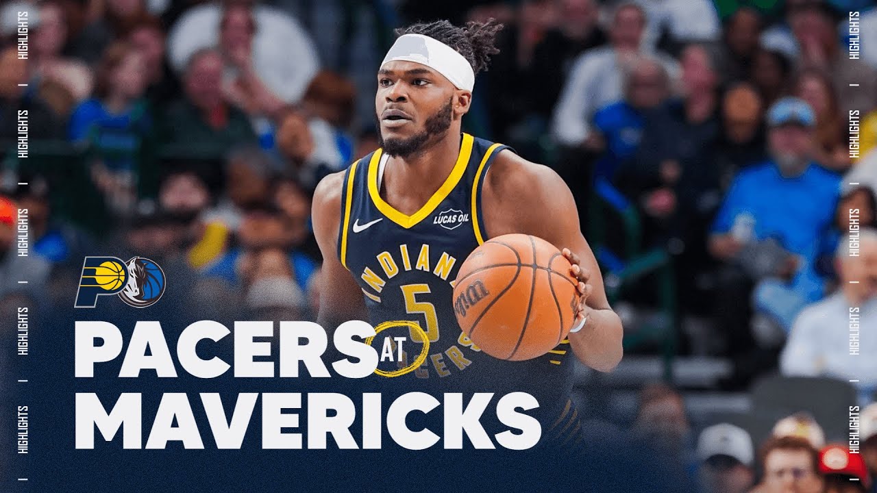 Indiana Pacers Highlights at Dallas Mavericks | October 29, 2025