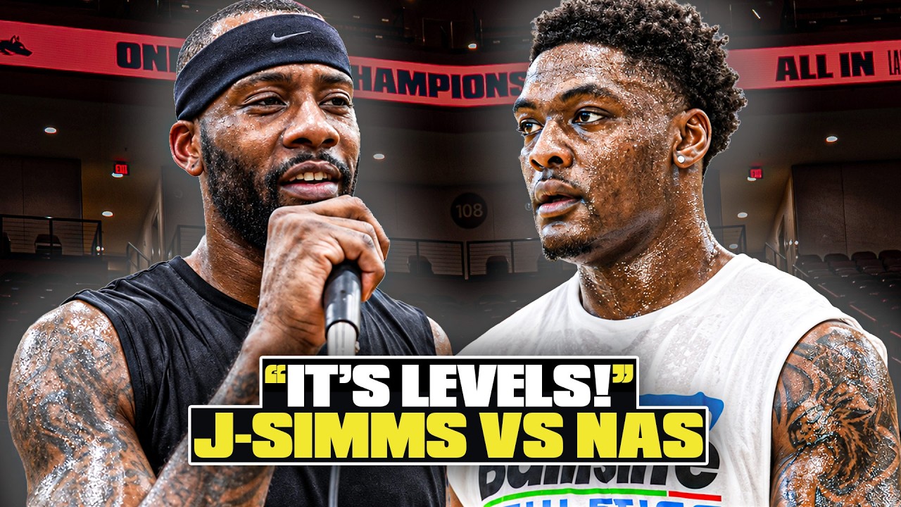 Nasir Core vs NBA Vet Jonathon Simmons.. BIGGEST YouTube vs NBA 1v1 Yet?! | Road to REDEMPTION Ep. 2