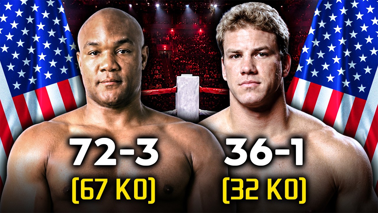 George Foreman (USA) vs Tommy Morrison (USA) | Boxing Fight Highlights