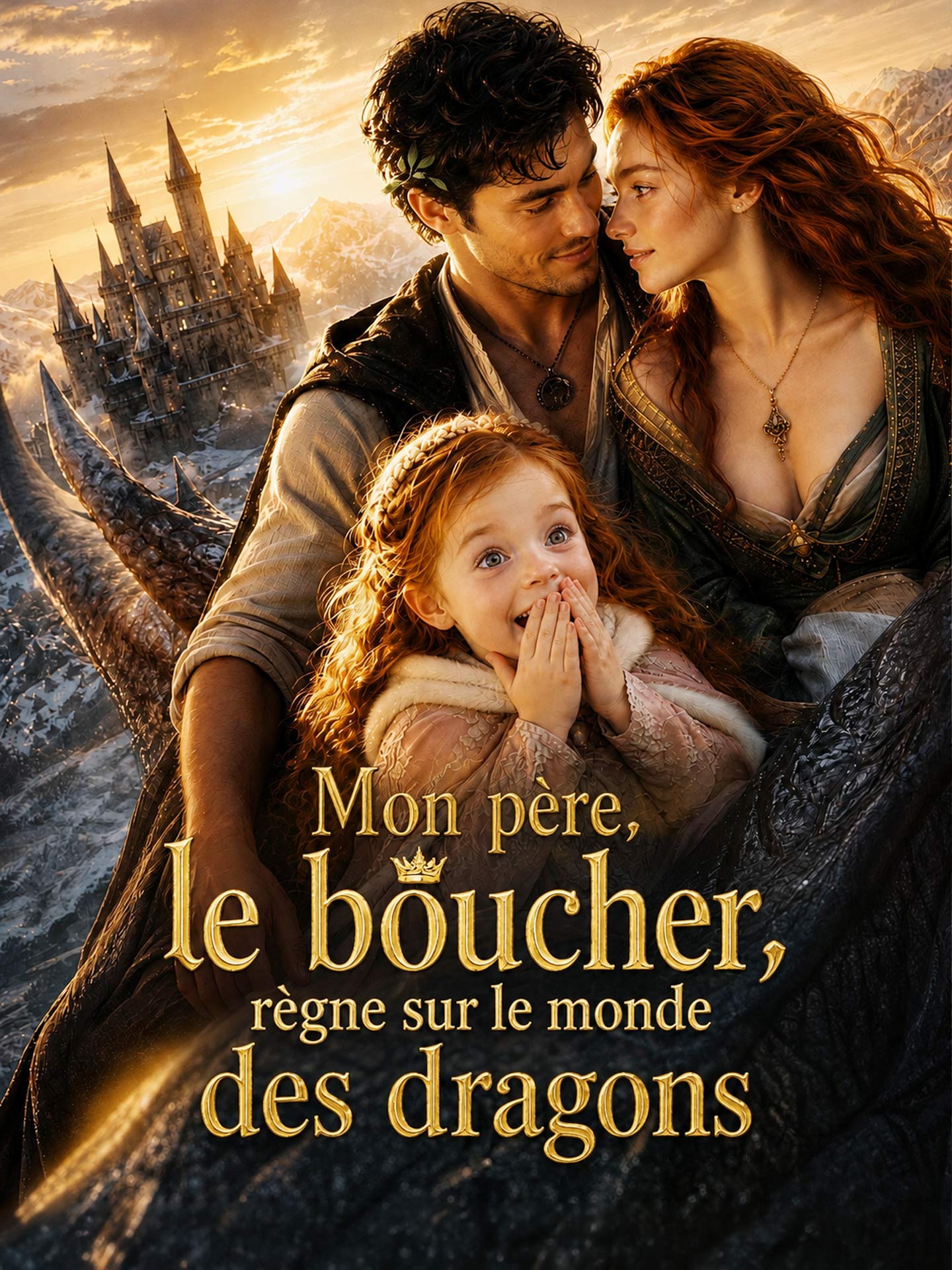 Mon père, le boucher, règne sur le monde des dragons poster