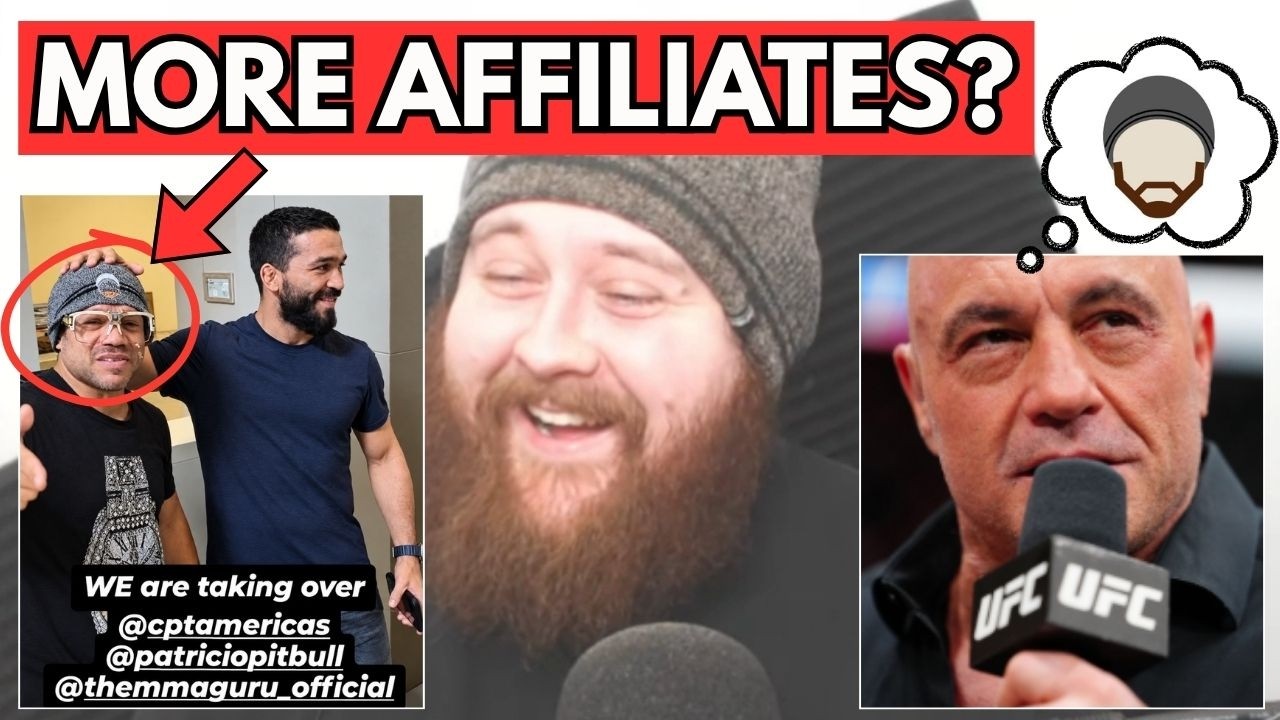 THE MMA GURU ON JOE ROGAN WATCHING HIS DELETED 2ND CHANNEL? PITBULL'S MANAGER WEARS MMA GURU BEANIE?