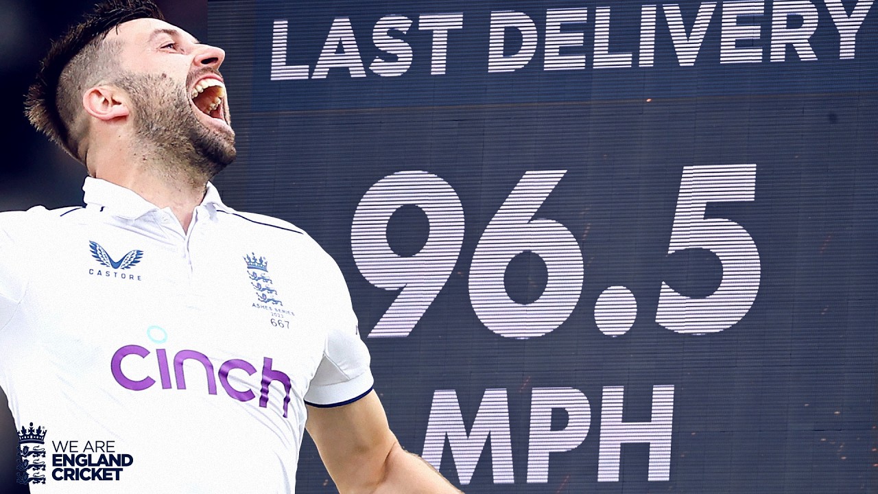 When Mark Wood Bowled 96.5 mph! đ€Ż