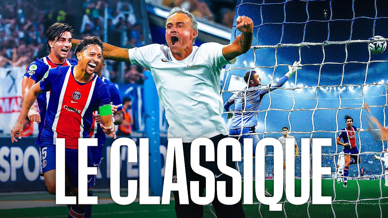 Marseille - Paris : le FILM du CLASSIQUE ! 🔥❤️💙
