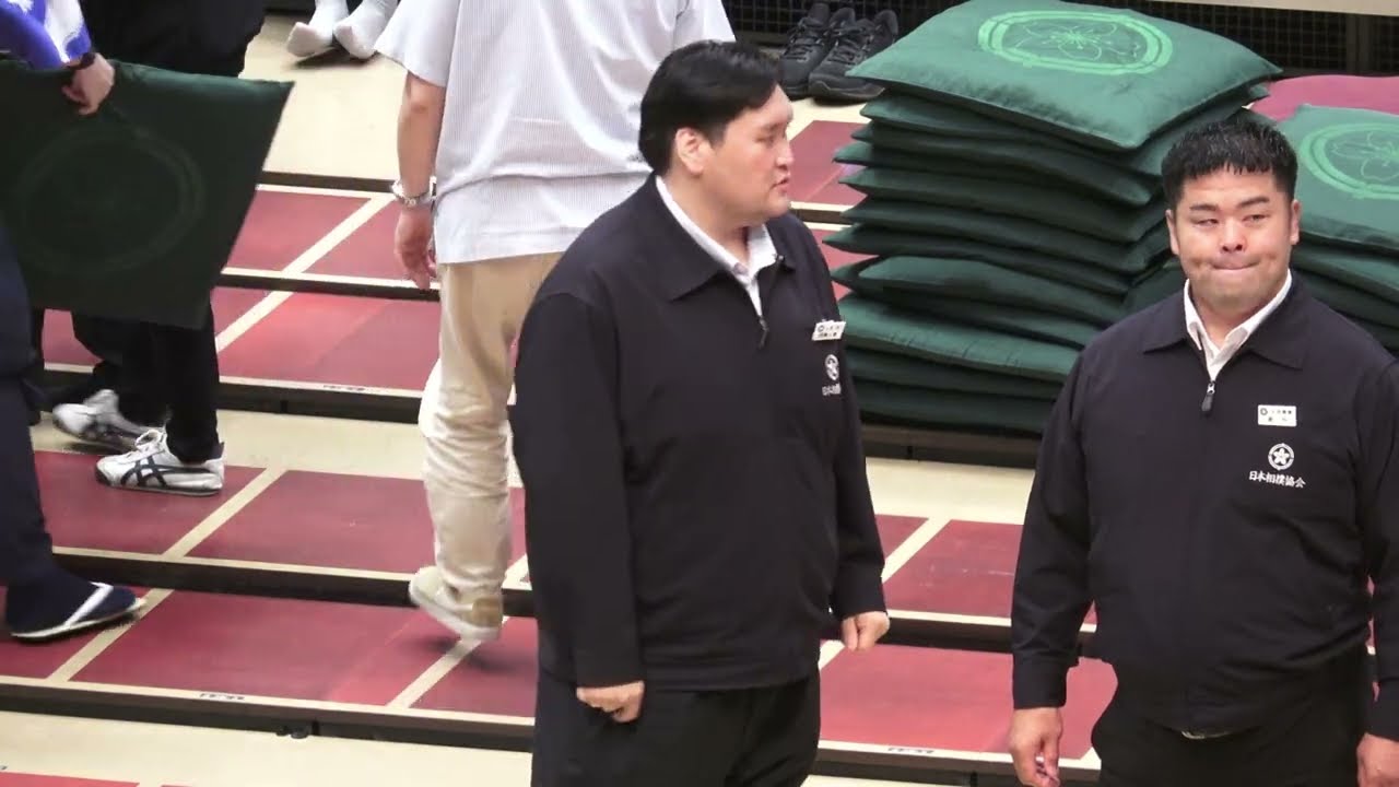 4K 取組後の親方たち 照ノ富士 他【大相撲令和8年9月場所】9日目【SUMO SEP DAY9】2026/9/21 秋場所