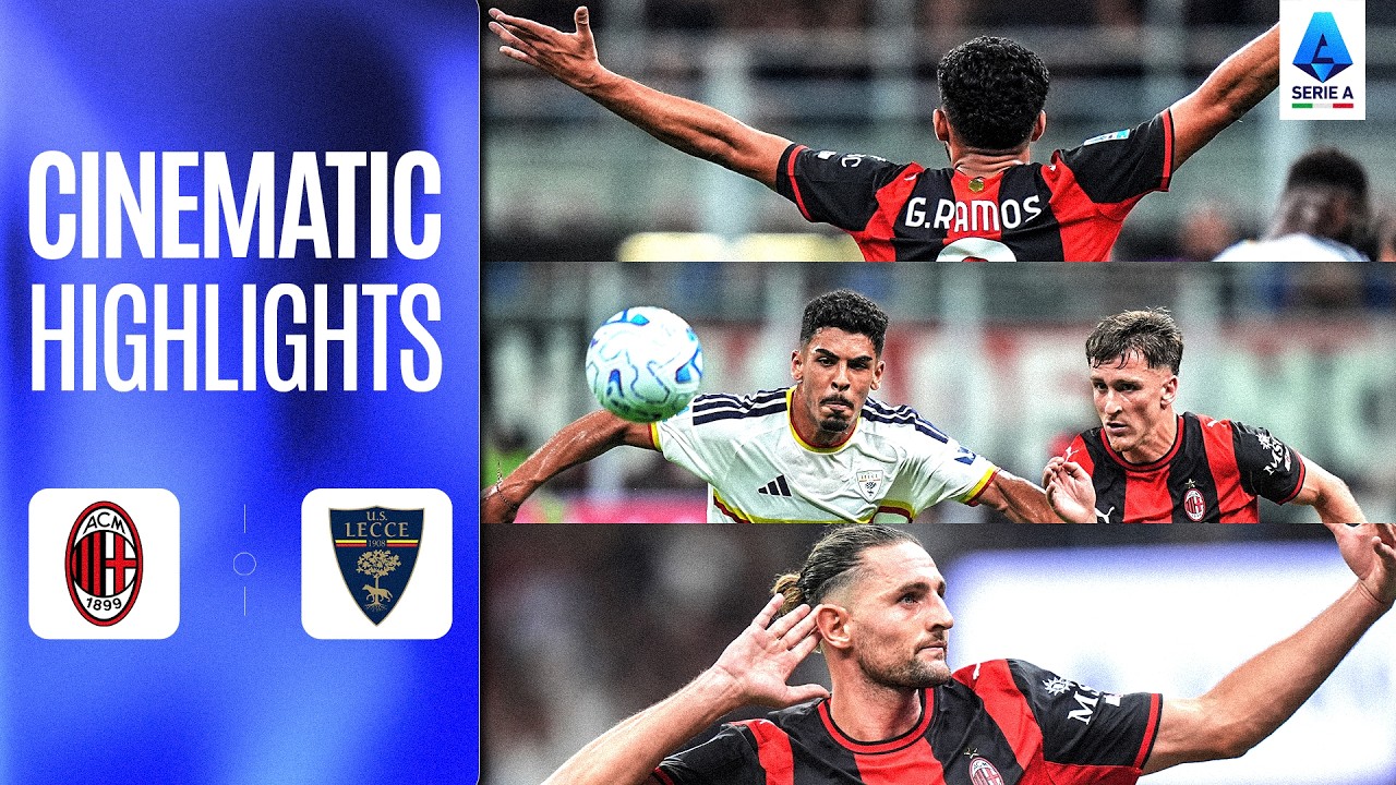 MILAN GET THE JOB DONE IN STYLE! 🫡 | MILAN-LECCE CINEMATIC HIGHLIGHTS | Serie A 2026/27