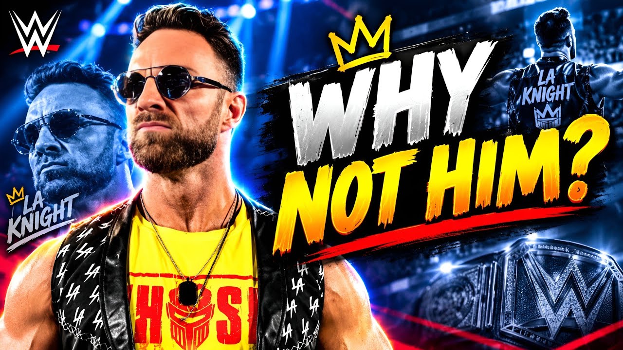 Why WWE Never Pushed LA Knight as a World Champion. 😱😱