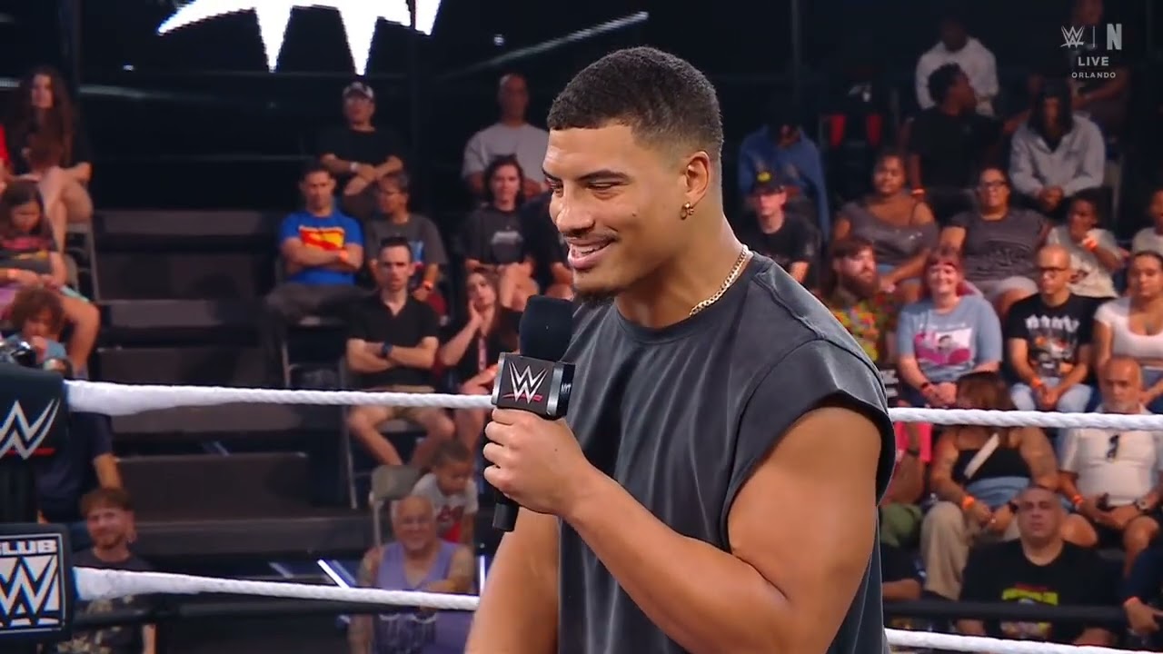 WWE NXT CRUZ MONTANA ENTRANCE 09/22/26 background